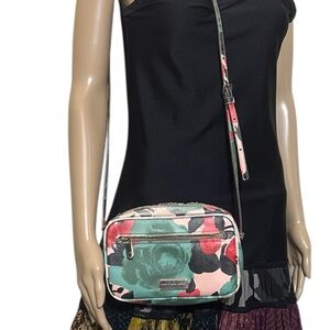 Marc By Marc Jacobs Green and Pink Crossbody Bag